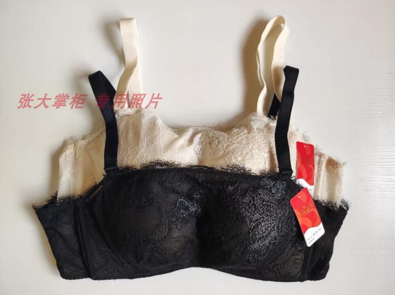 古今无钢圈a杯微厚bc杯薄 区别杯 聚拢上托舒适抹胸文胸内衣0k716