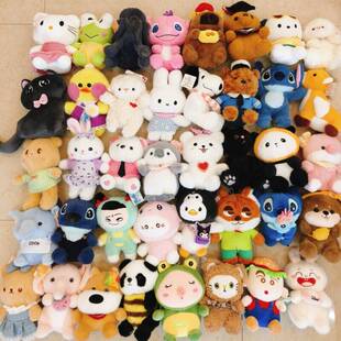 印刷logo毛绒玩具大号抓机娃娃机公仔婚礼抛洒玩偶活动礼品批