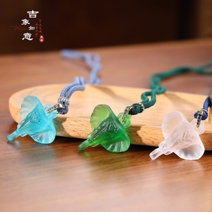 饰结缘饰品 吉象如意吊坠包挂车挂琉璃立体卡通挂件随身礼高档装
