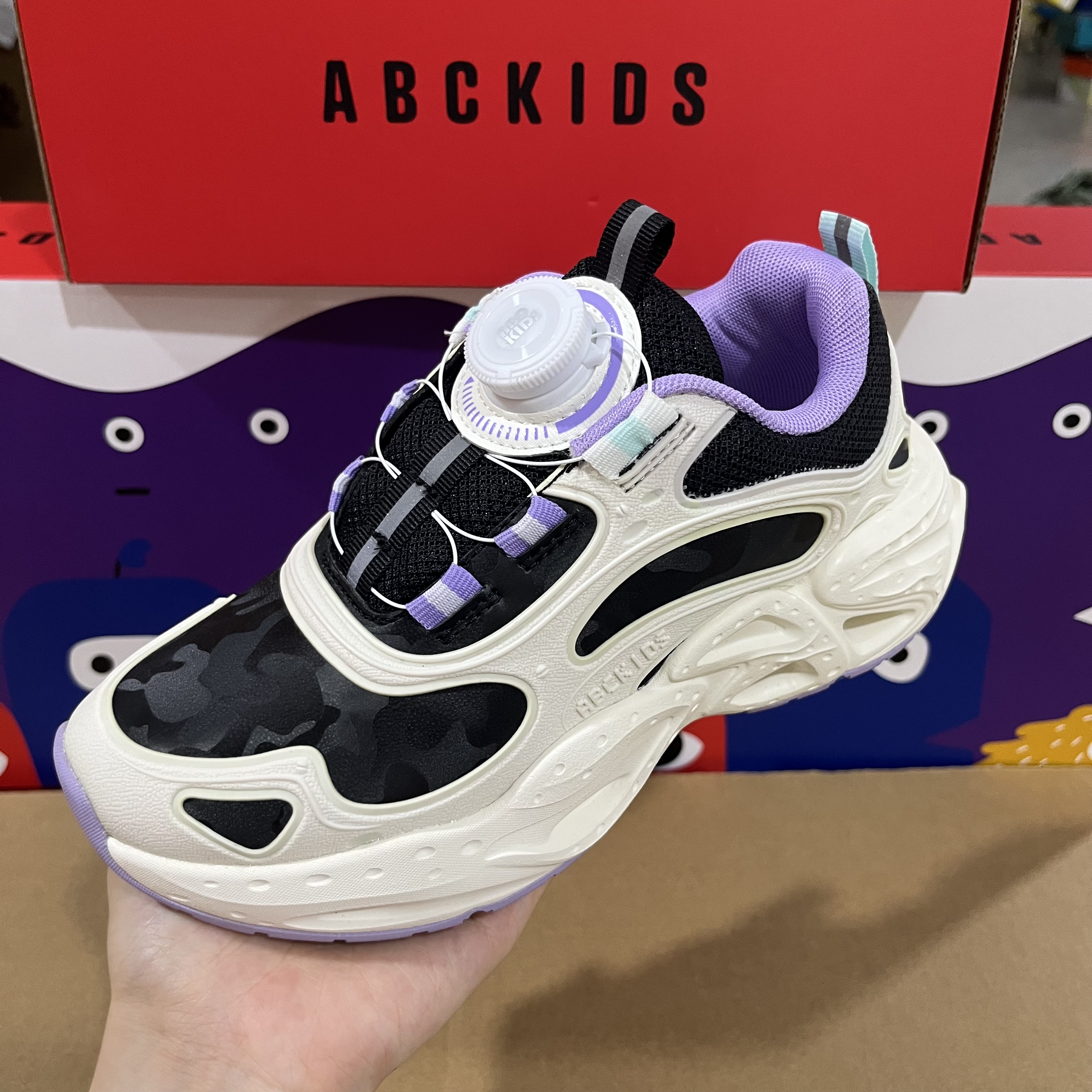 撤柜 春秋新款ABC童鞋儿童运动鞋男女童防水皮面纽扣轻便防滑底