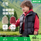 儿童夹棉保暖背心 时髦宝宝冬装 右欧童装 男童女童棉衣马甲秋冬新款