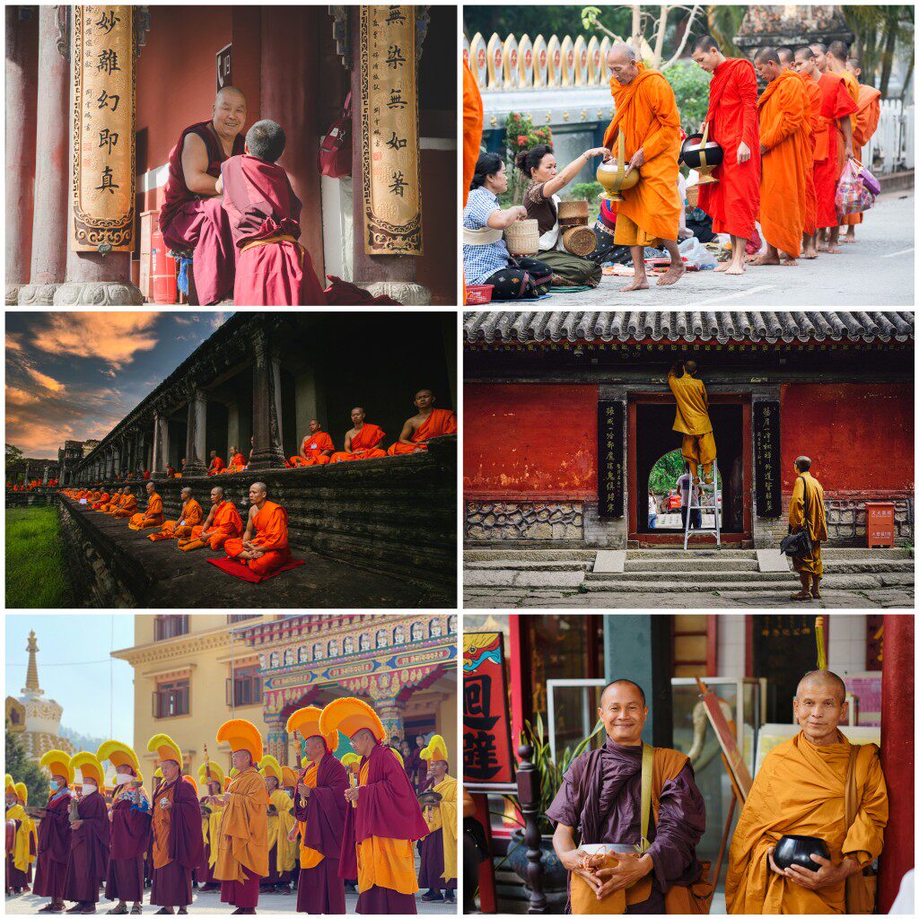 高清图库佛系人物和尚图片素材生活场景绘画摄影背景230张jpg