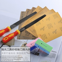 秋兰 Матовый ткань для полировки для ногтей для маникюра, напильник, DIY