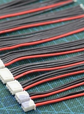 KTMODEL◆DIY模型锂电A123/22号硅胶线 大电流2.54XH平衡充插头