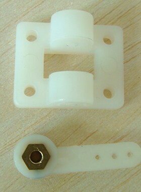 KTMODEL◆遥控飞机赛斯纳182战斗机前轮转向座及摇臂孔径3 4MM