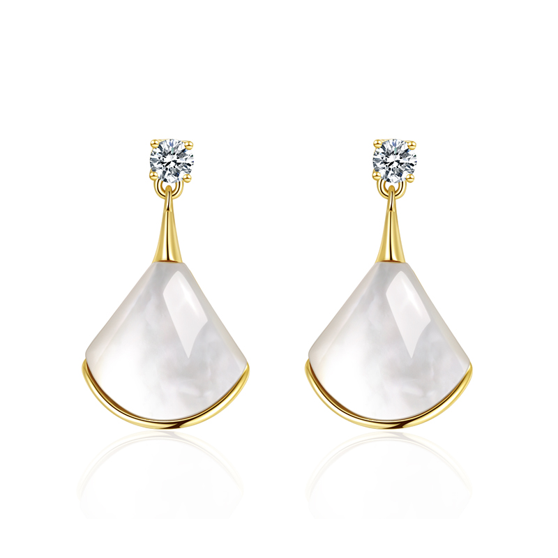 裙子925银高级感新款时尚风耳钉