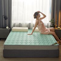 10cm memory foam sponge latex mattress topper pad sofe mattress thumbnail 6