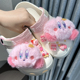 扣装 花可爱少女心鞋 饰配件 配饰星之卡比diy立体鞋 适配crocs洞洞鞋
