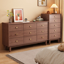 红林日记实木五斗柜卧室九斗柜客厅储物柜置物柜客厅收纳柜六斗柜