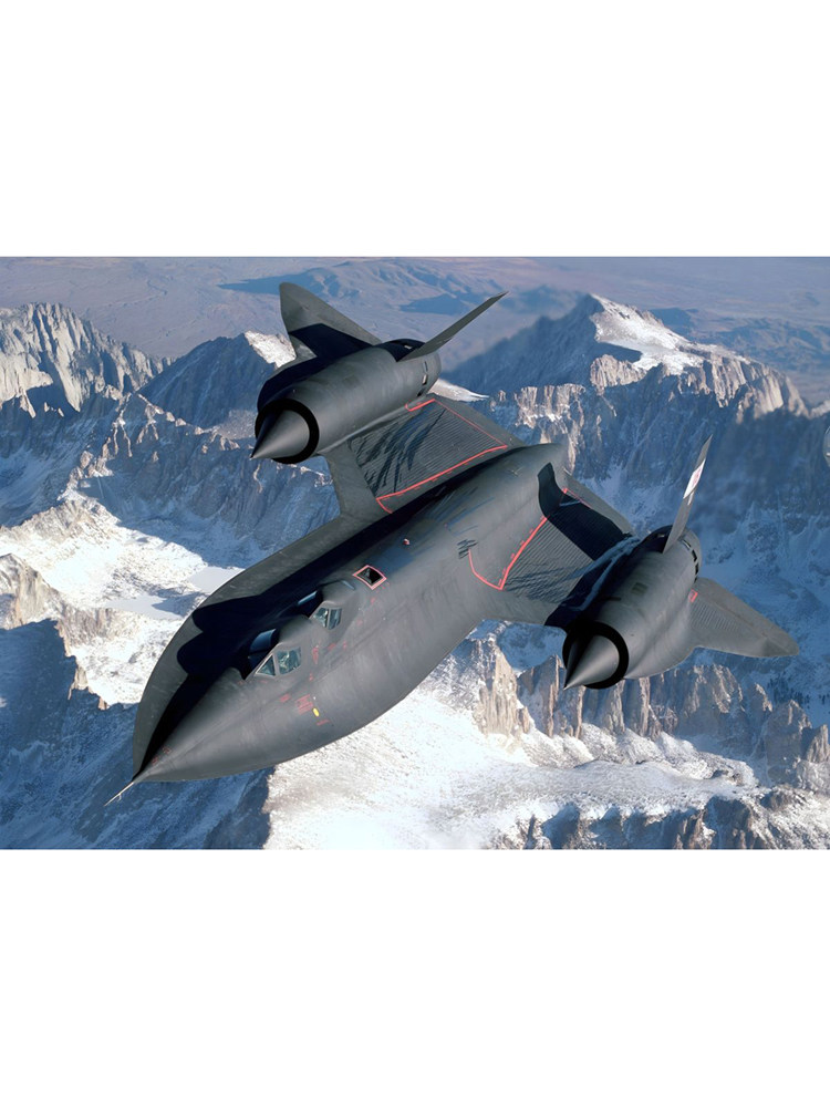 洛克希德SR71黑鸟数字油画深圳