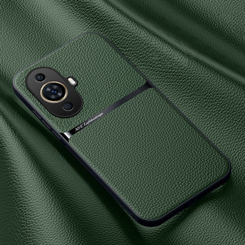 华为nova11素皮磁吸手机壳