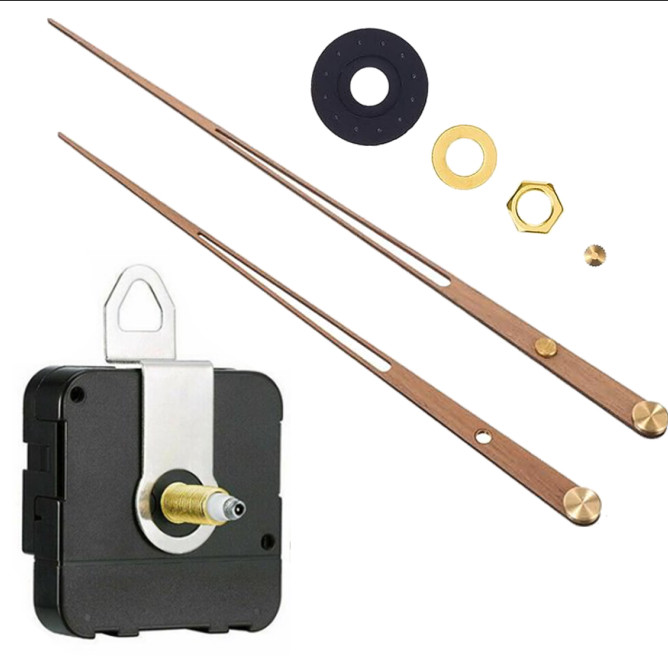 家居墙上挂钟石英时钟大扭力I轴机芯胡桃木质指针diy钟表指针配件,家居饰品,挂钟,淘宝优惠券,粉丝福利购,淘宝优惠卷