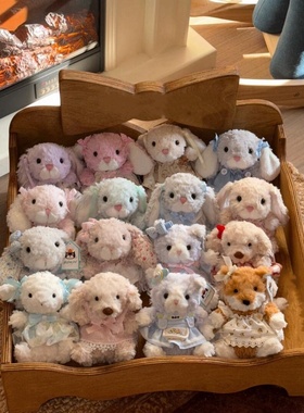 英国正品Jellycat Yummy甜美小兔子鸭子小狗小熊小猪毛绒安抚玩偶