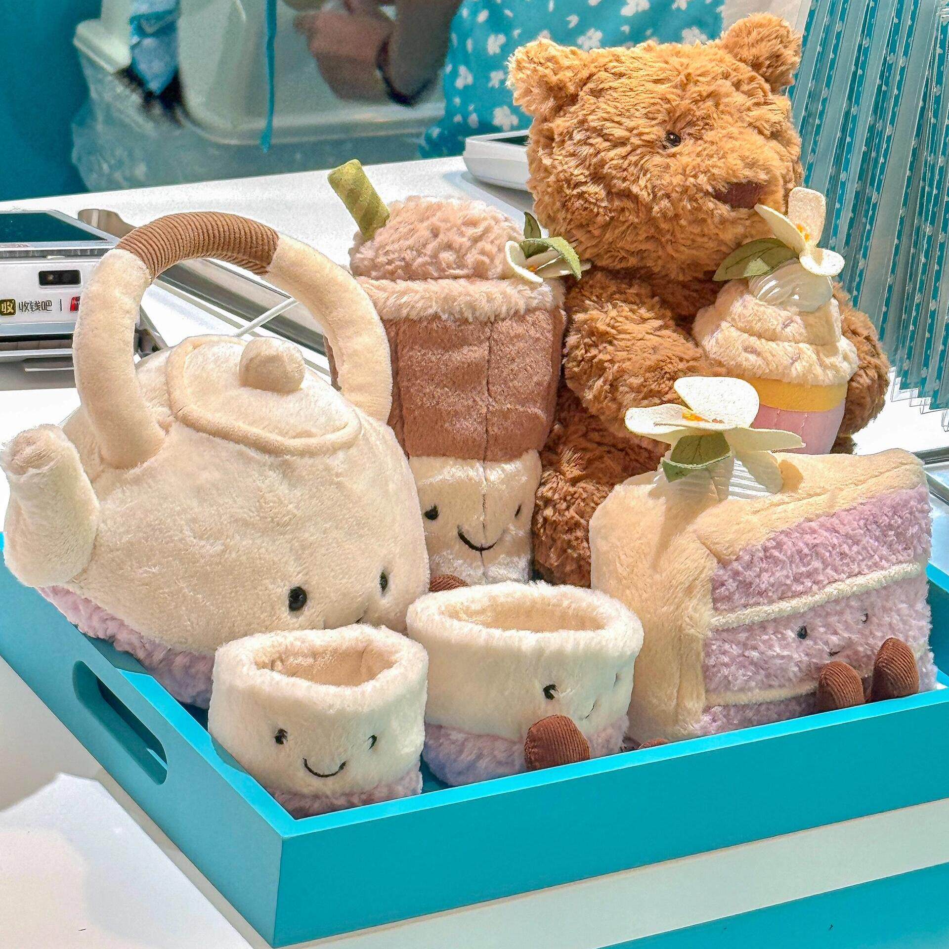 jellycat法式慕斯生日蛋糕泡芙