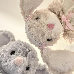 英国Jellycat Yummy甜美小兔子鸭子小狗小熊毛绒玩具男女孩送礼物