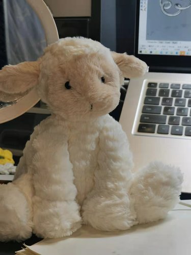 jellycat波浪毛害羞羊羔狮子玩偶