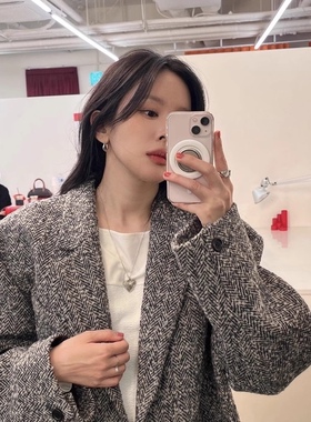 happyrim同款吊坠项链铜女