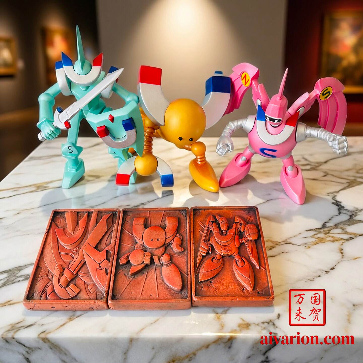 磁石战士游戏王gk雕像法老手办武藤卡组怪兽三幻神天空龙巨神兵