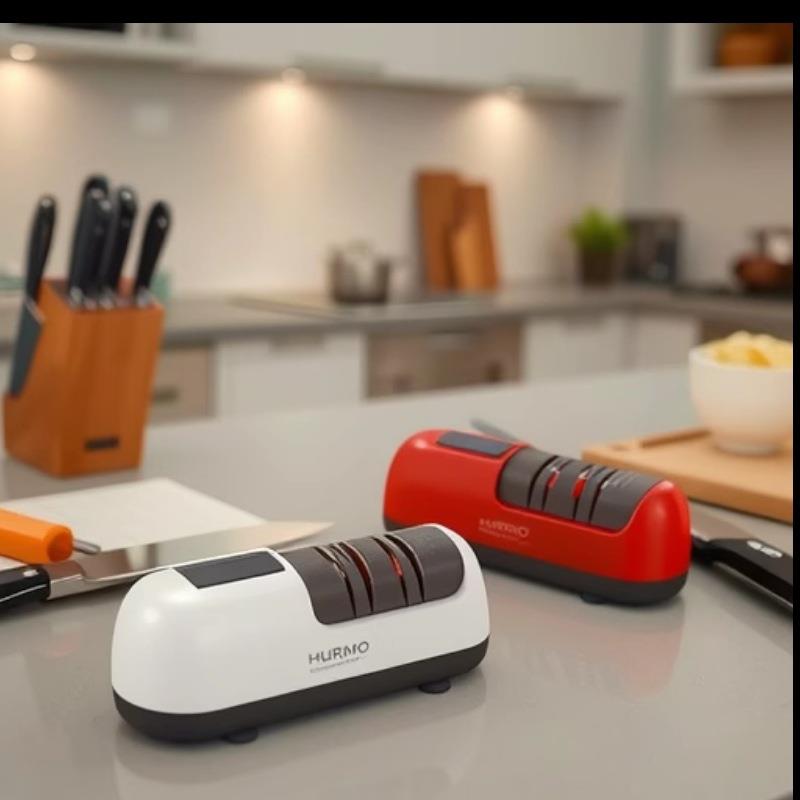 新款多功能电动磨刀器家用厨房菜刀开刃磨刀石剪刀磨刀神器