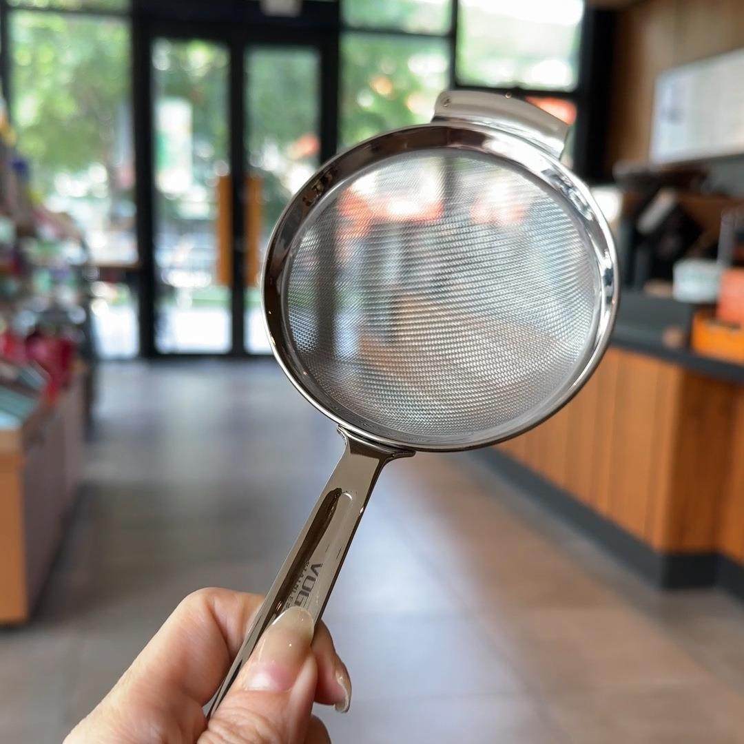 漏勺过滤网筛家用厨房豆浆过滤筛316不锈钢漏勺宝宝辅食超细滤网