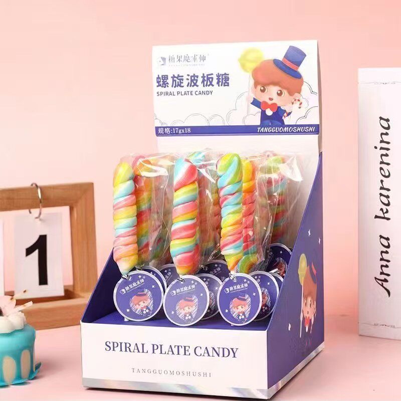 儿童零食卡通动物棒棒糖礼物礼盒高颜值学生休闲食品学校小卖部