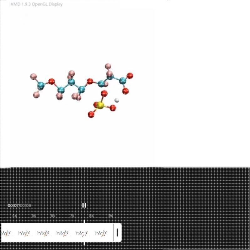 AIMD分子动力学模拟,可观察运动轨迹,原子电荷变化