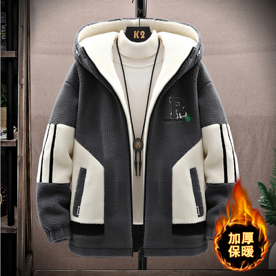 青少年短款外套连帽潮流帅气