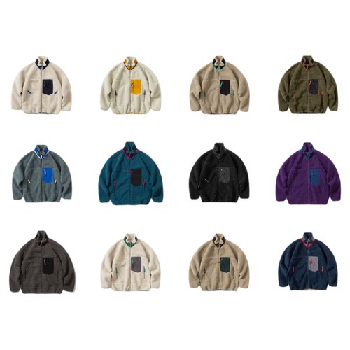 户外巴塔平替立领加厚防寒抓绒夹