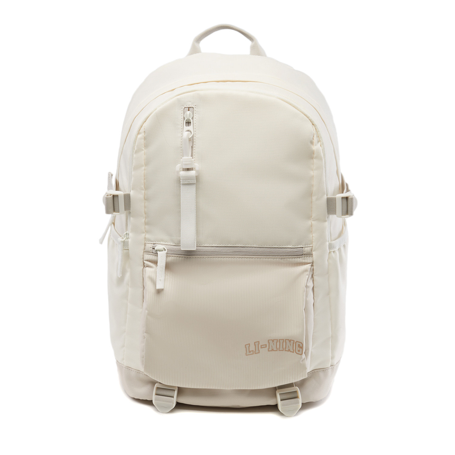 李宁双肩包男女款秋季系列大容量通勤户外百搭双肩背包ABSU215