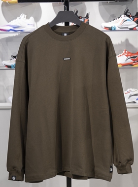 李宁卫衣冬季新款反伍BADFIVE男子宽松百搭套头无帽卫衣AWDUB91