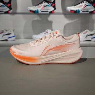 李宁休闲鞋女鞋2024秋冬新款网面透气轻质舒适缓震运动鞋AGLU322