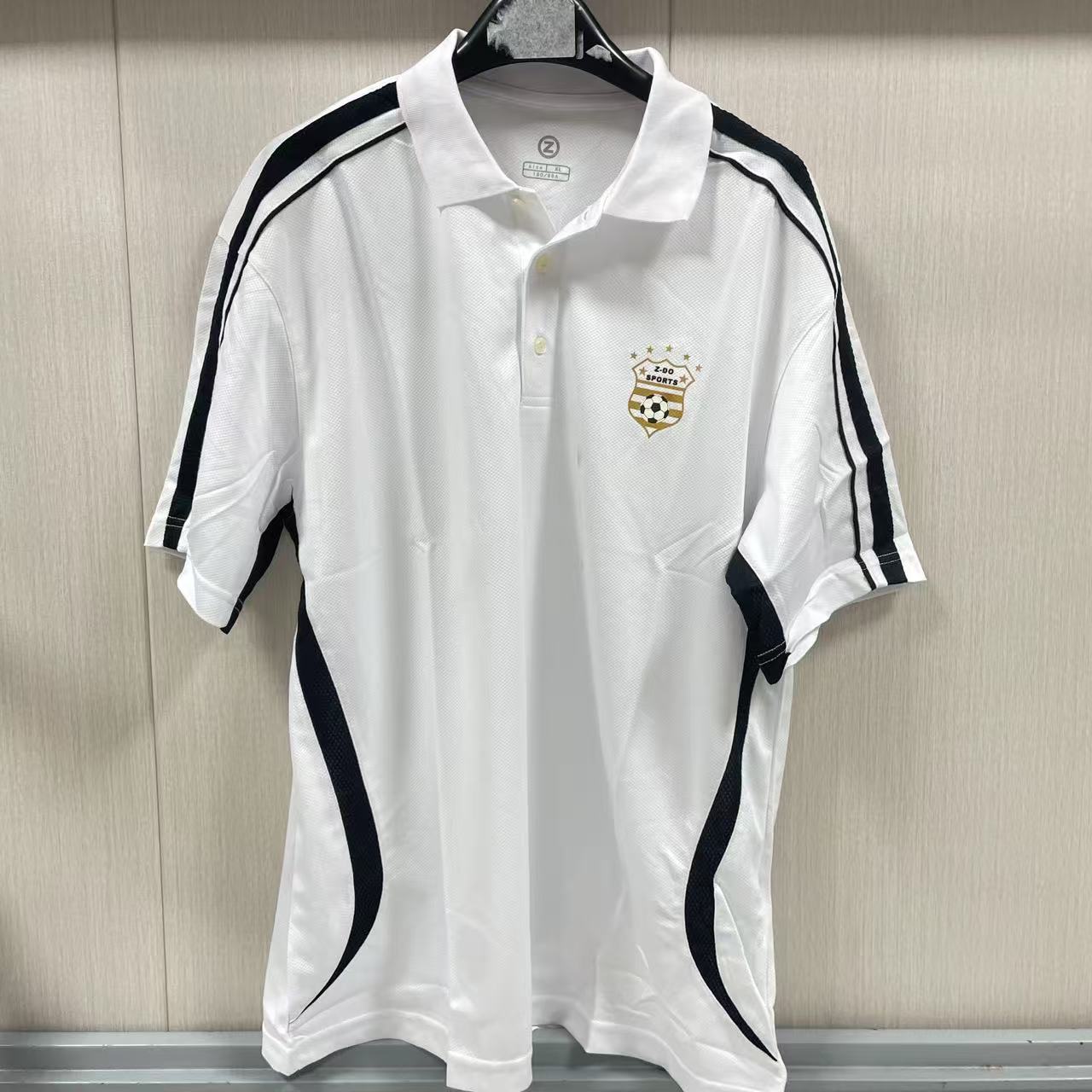 《购买前看详情B品》李宁短袖男款夏季运动休闲透气POLO上衣CPLE0