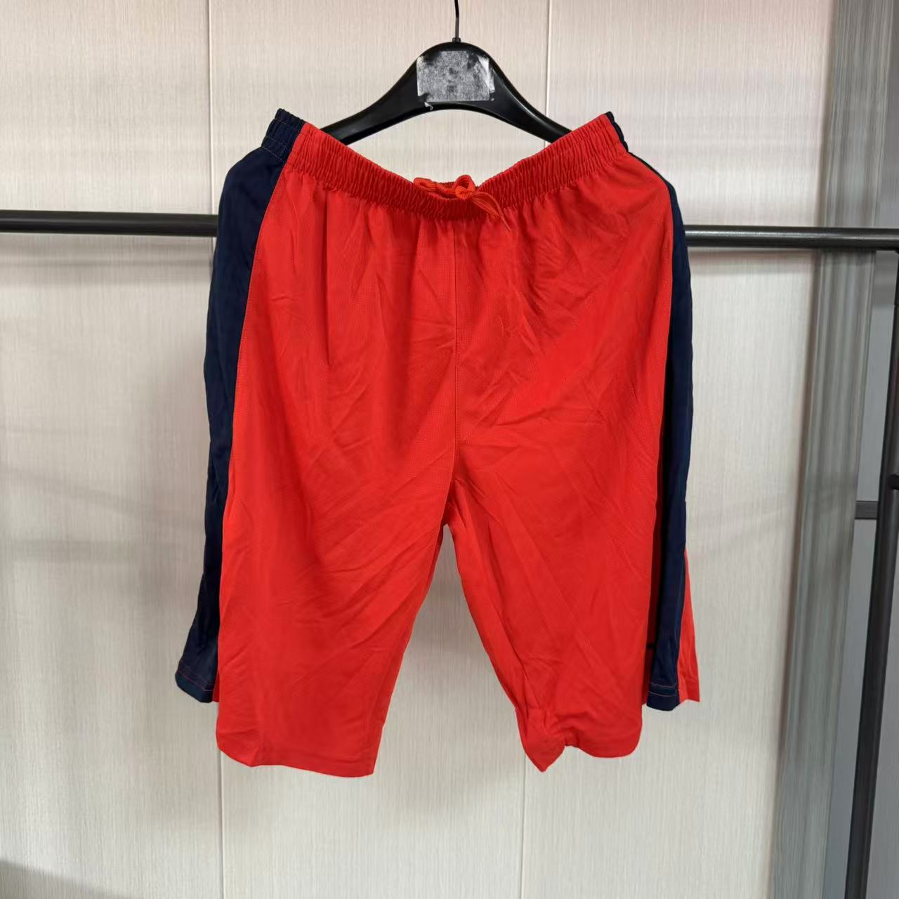 《购买前看详情B品》李宁短裤夏季男童篮球系列运动休闲短裤YATM0