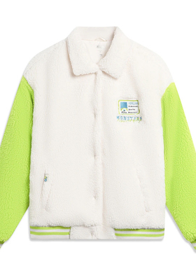 《B品以直播展示为准》李宁保暖宽松针织外套女AJMT084