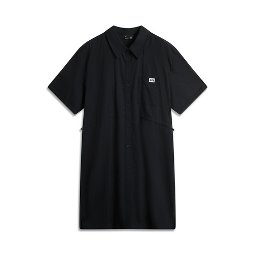 李宁2024秋女士运动连衣裙