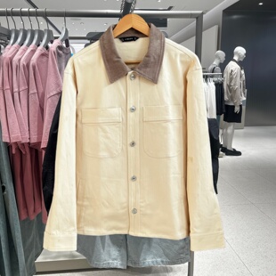 2026春季WLJZWFJT UR男装新款装时尚休闲百搭宽松长袖衬衫外套