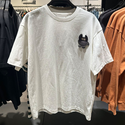 潮牌男装宽松搞怪公仔短袖T恤