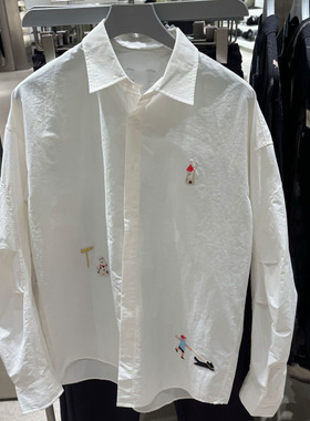 2026春季新款WLJZWFJTUR男装时尚休闲百搭宽松长袖衬衫UMV240062