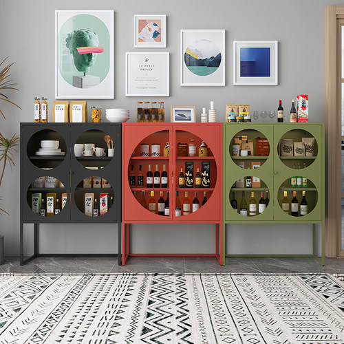 玻璃门酒柜展示柜2024新款酒架