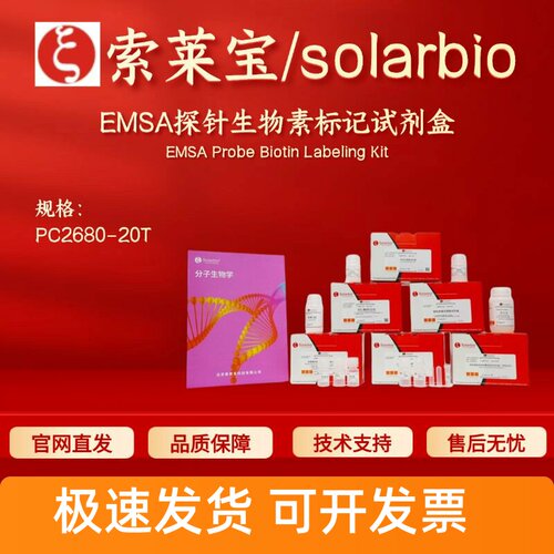 索莱宝solarbio EMSA探针生物素标记试剂盒PC2680 20T 科研实验