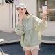 百搭透气薄款 2026夏季 速干时尚 防晒衣女便携式 连帽宽松简约 新款