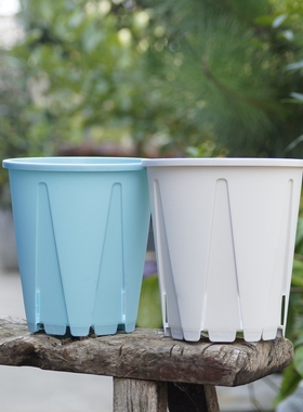 3件7折活性青山盆控根盆热植龟背竹加仑盆铁线莲月季盆透气防烂根