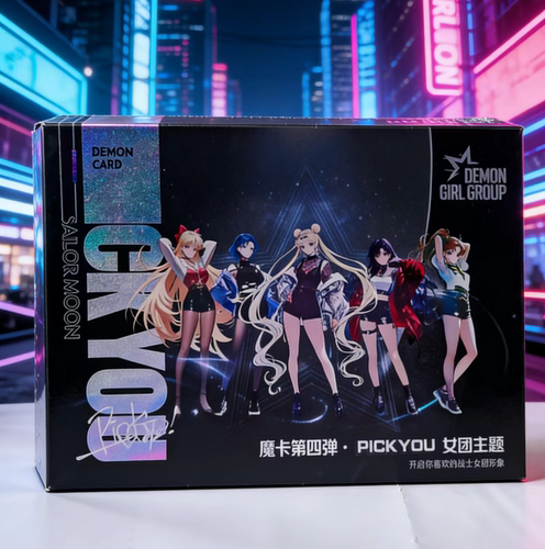 魔卡第四弹PICKYOU女团主题卡牌