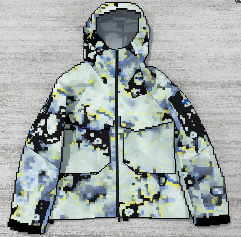 thumbnail for Bullrep nk nt gradient hooded fashion jacket coat