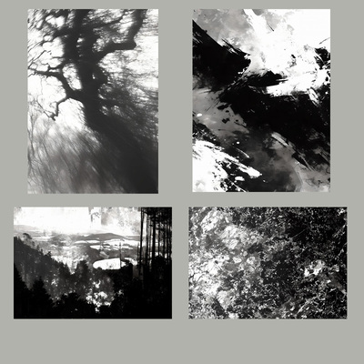 黑白无属性文创背景纸diy手工装饰手账痛包材料谷美小包装素材纸