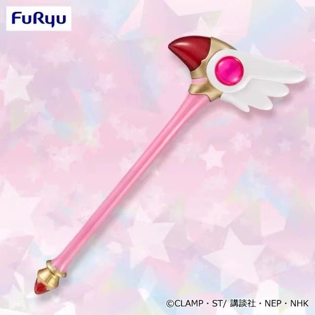 魔卡少女樱小樱鸟头杖梦之杖图片