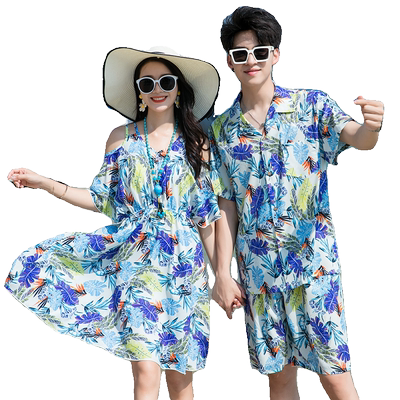 海边度假蜜月旅游情侣装