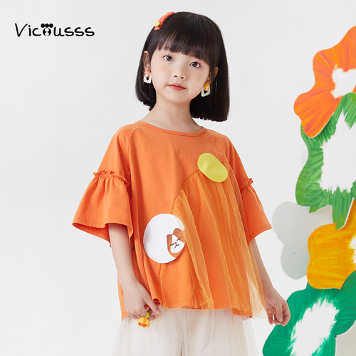 viciusss童装圆领卡通