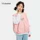 儿童女孩春秋背心坎肩 春装 Viciusss丸社童装 女童马甲小熊外穿新款