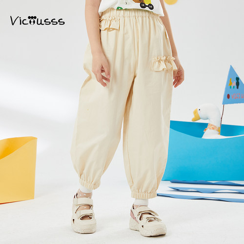 Viciusss女童宽松休闲裤